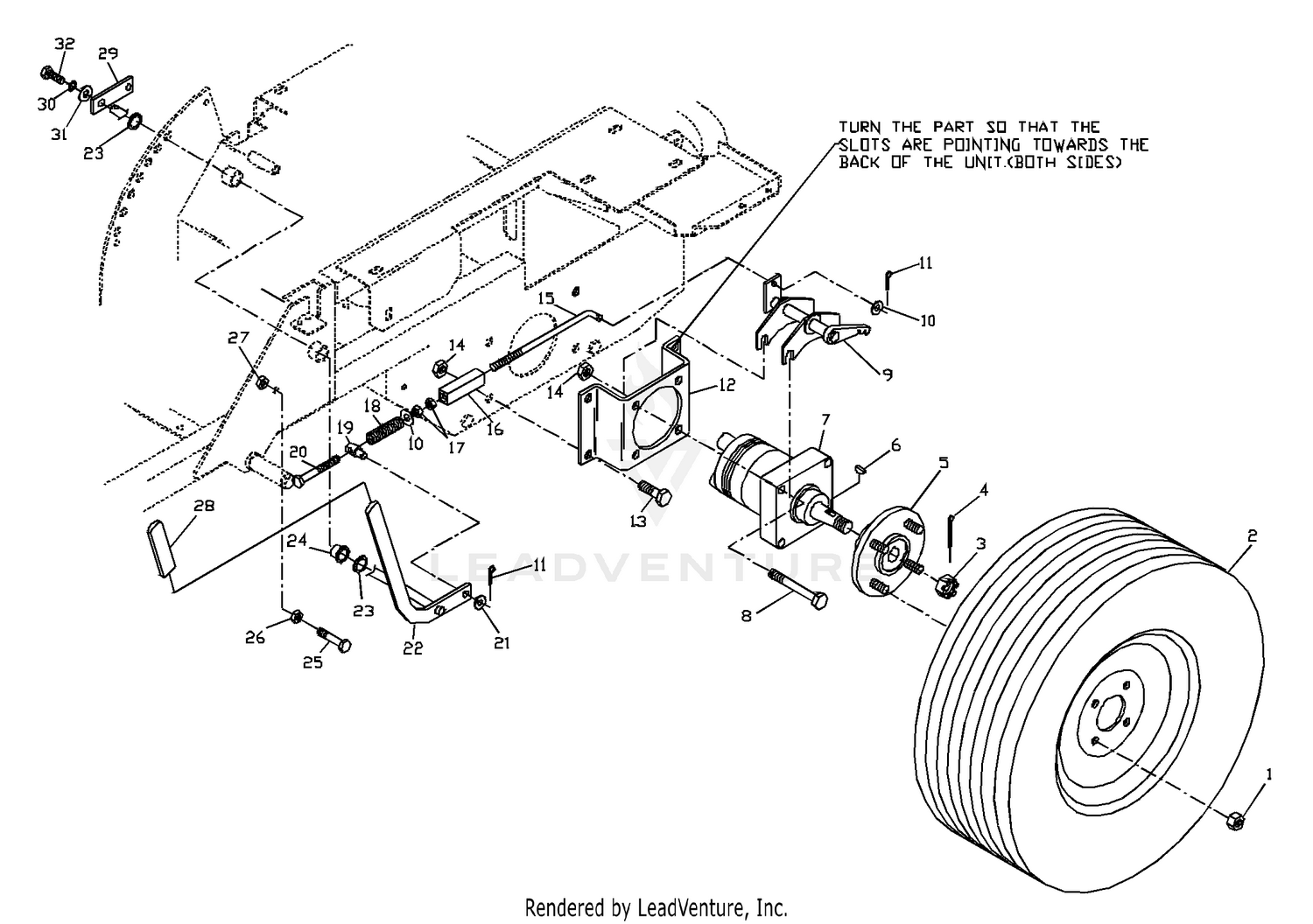 Park Brake Assembly