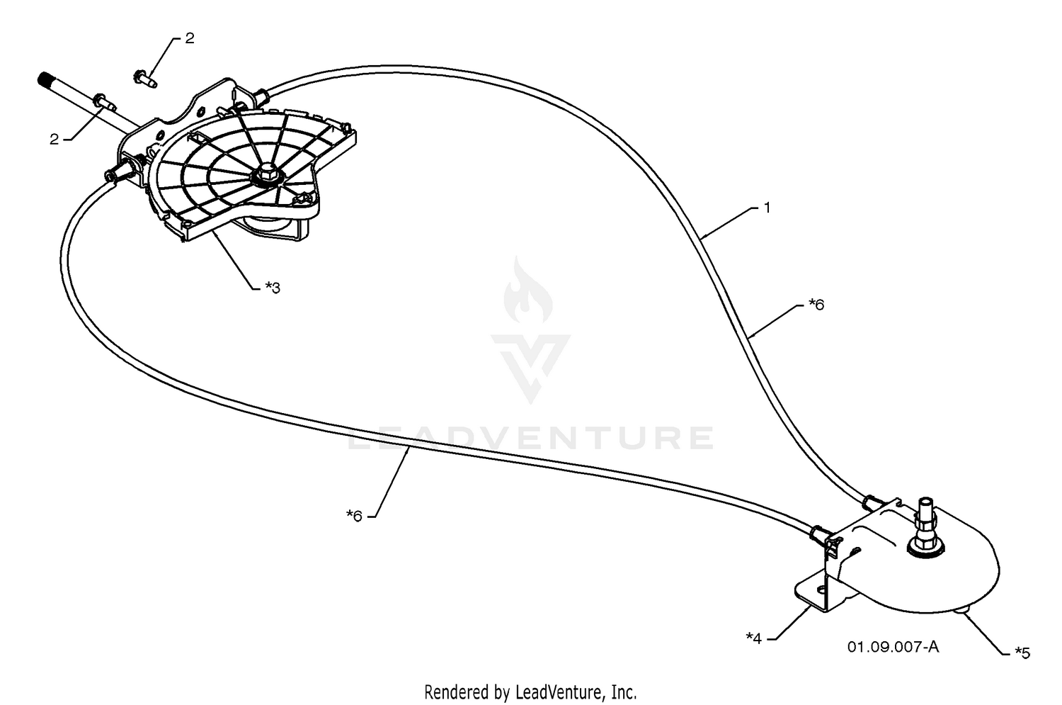 Cable Rotator Assy.