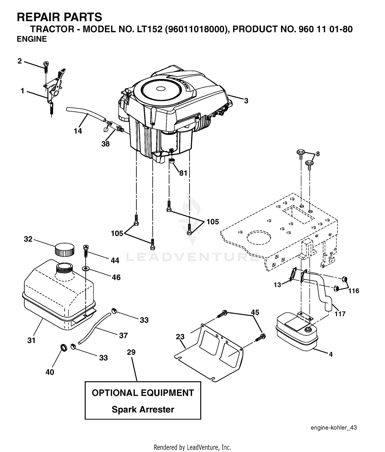 ENGINE & CUTTING EQUIPMENT