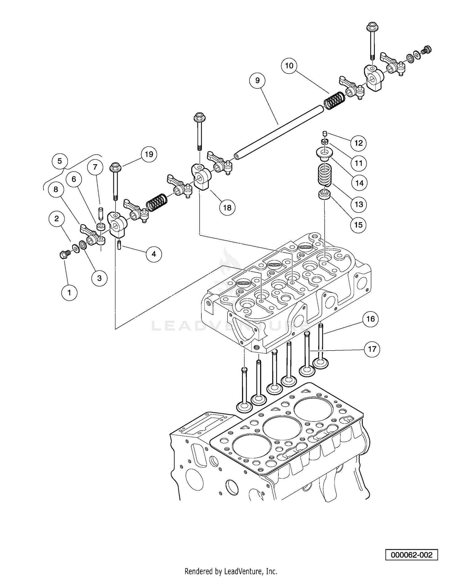 Valves and Rocker Arms