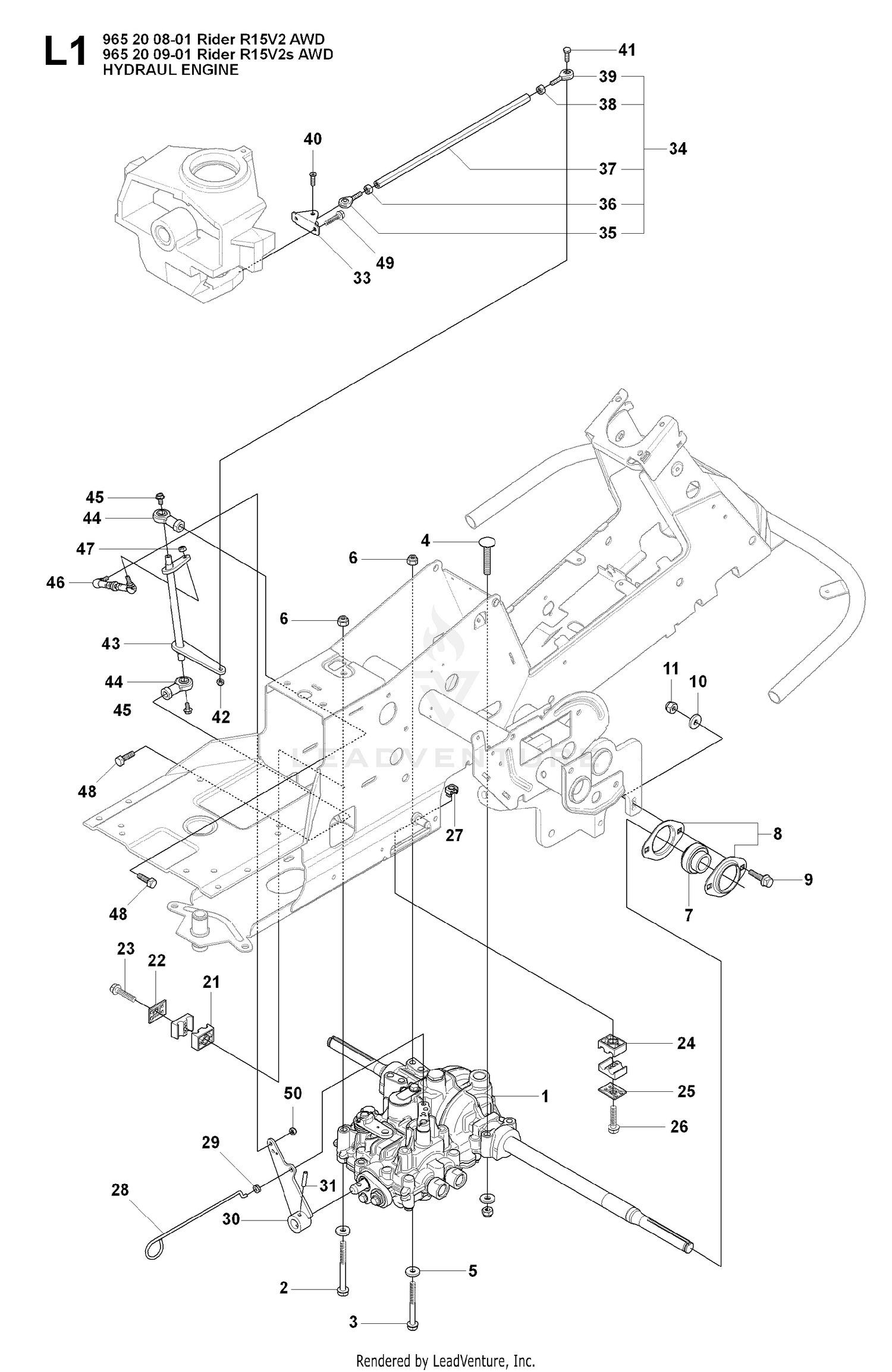HYDRAULIC PUMP - MOTOR 2