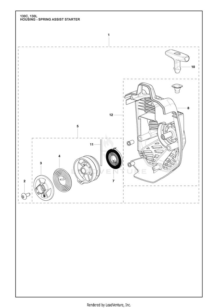 Husqvarna 130 C Trimmer/Edger Parts and Accessories at PartsWarehouse
