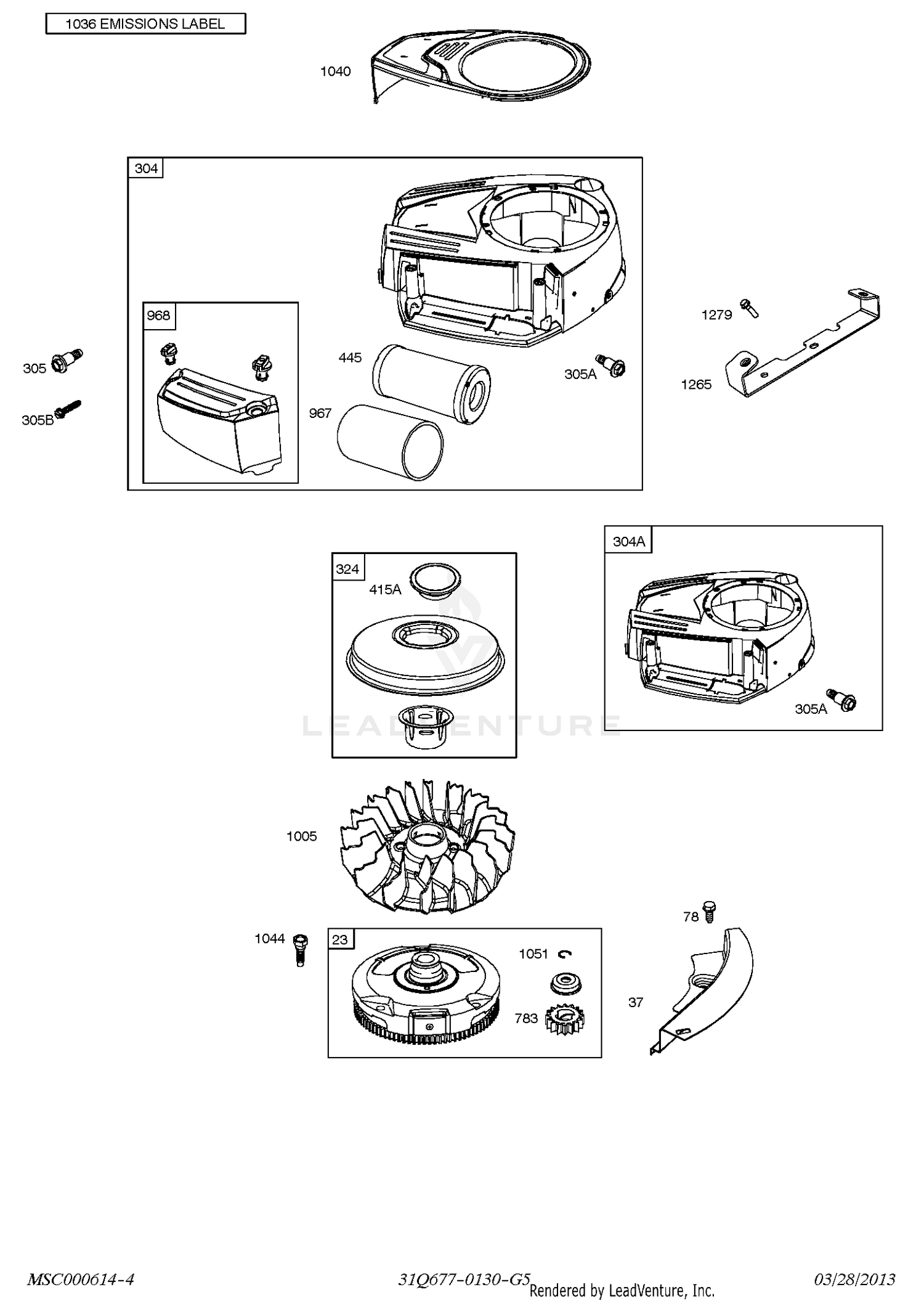 Assembly diagram