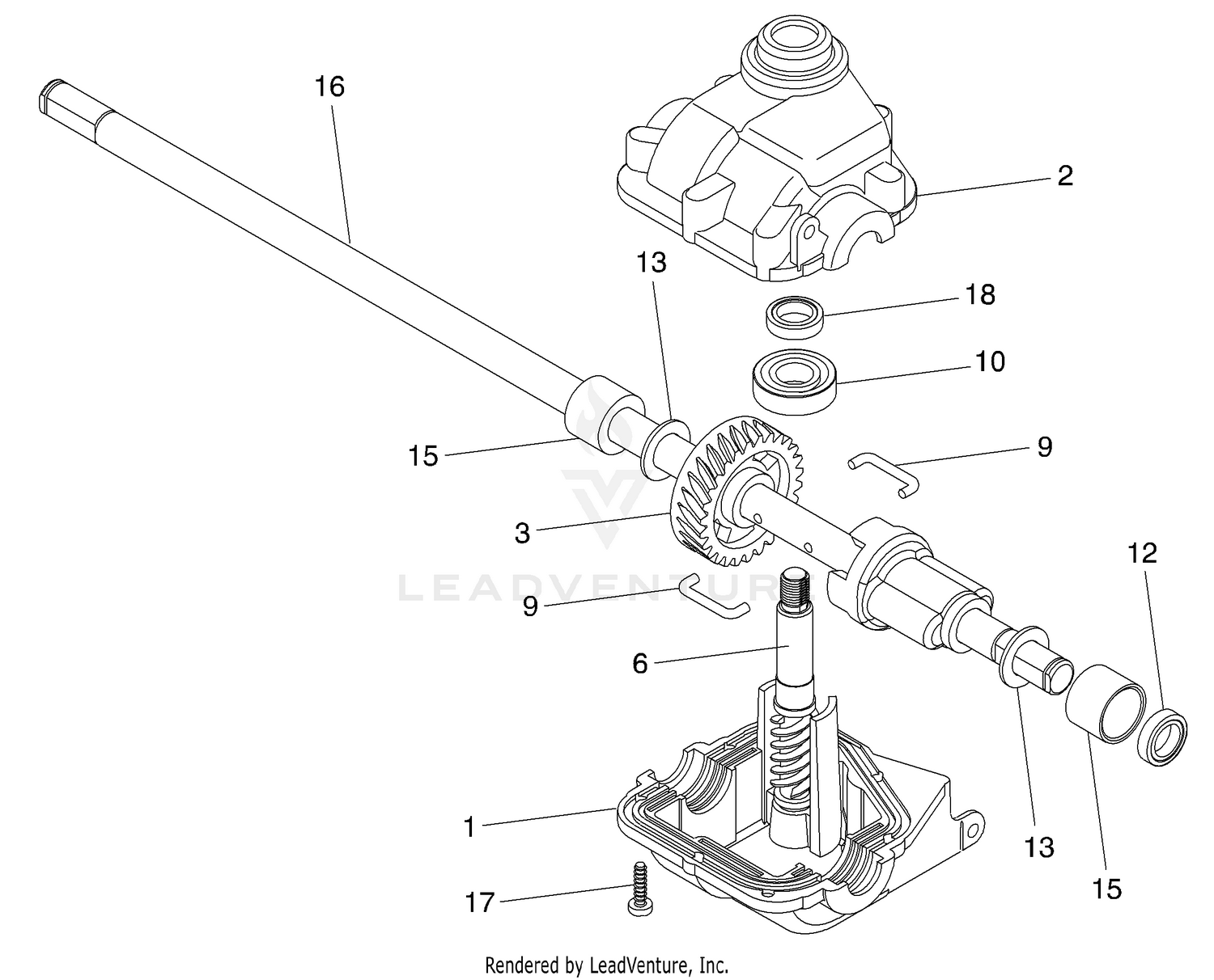 Gear Case Assembly