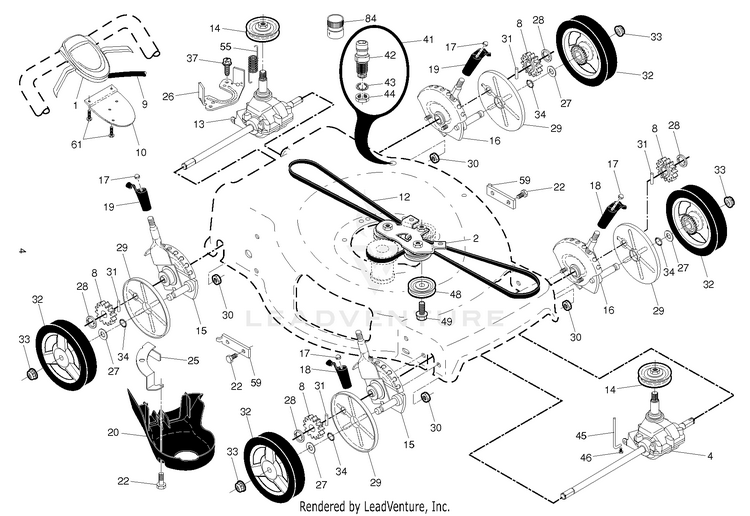 Husqvarna Hu800awd - 96145001100 (2013-02) Lawn Mower: Consumer Walk 