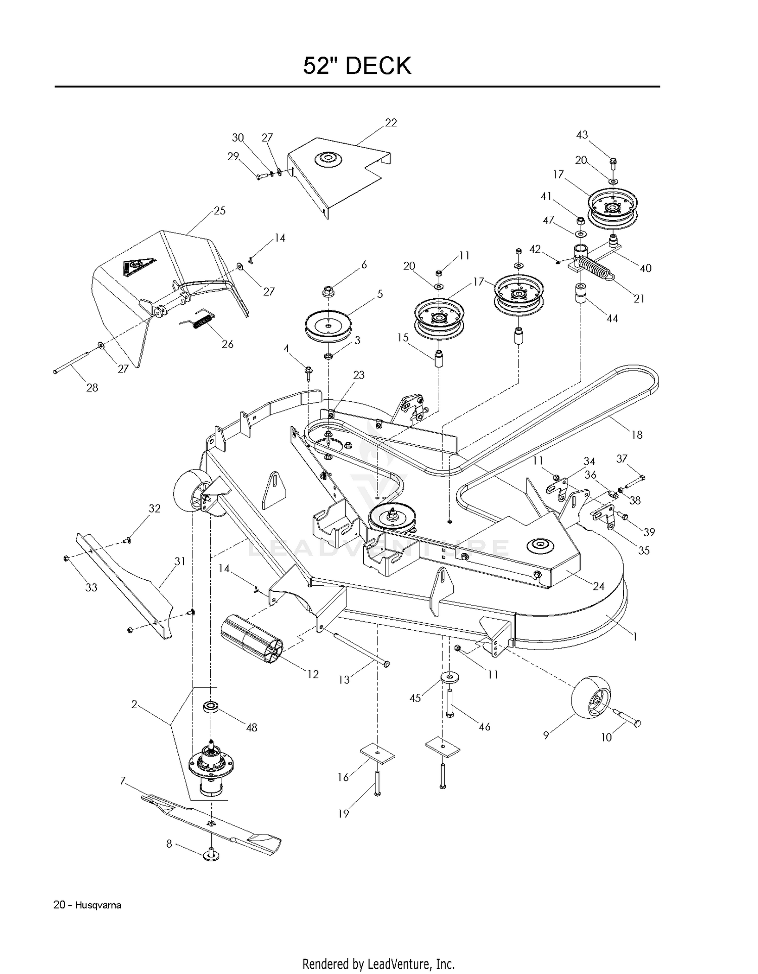 MOWER DECK / CUTTING DECK
