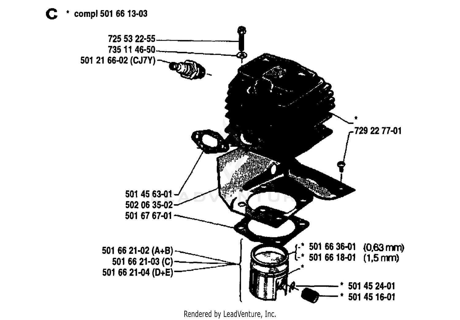 Piston/Cylinder