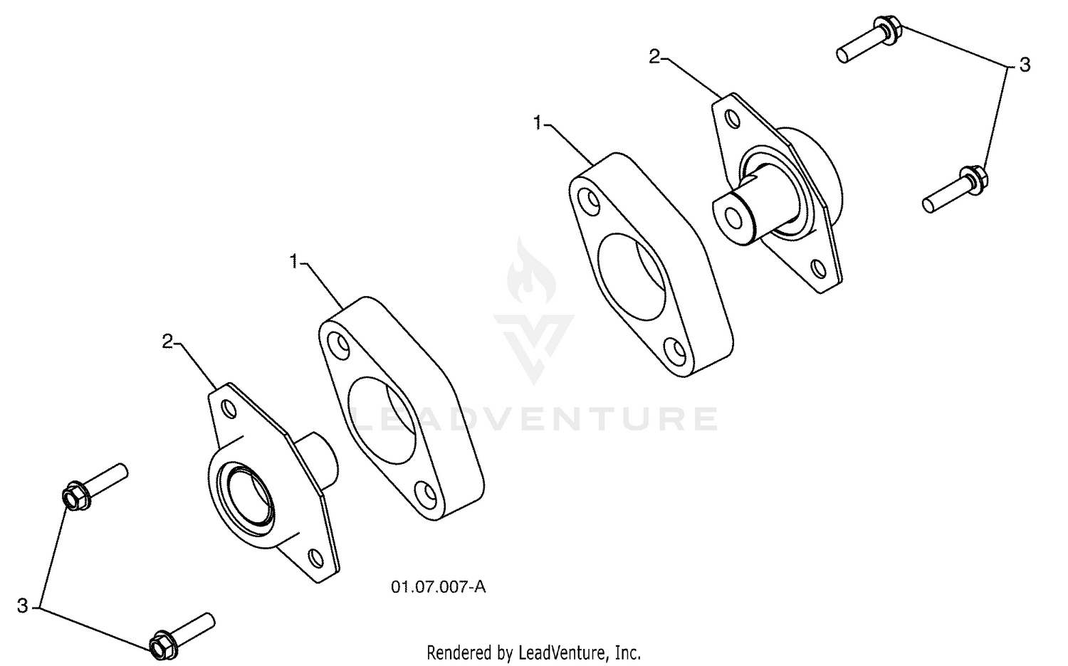 Auger Housing / Impeller - B