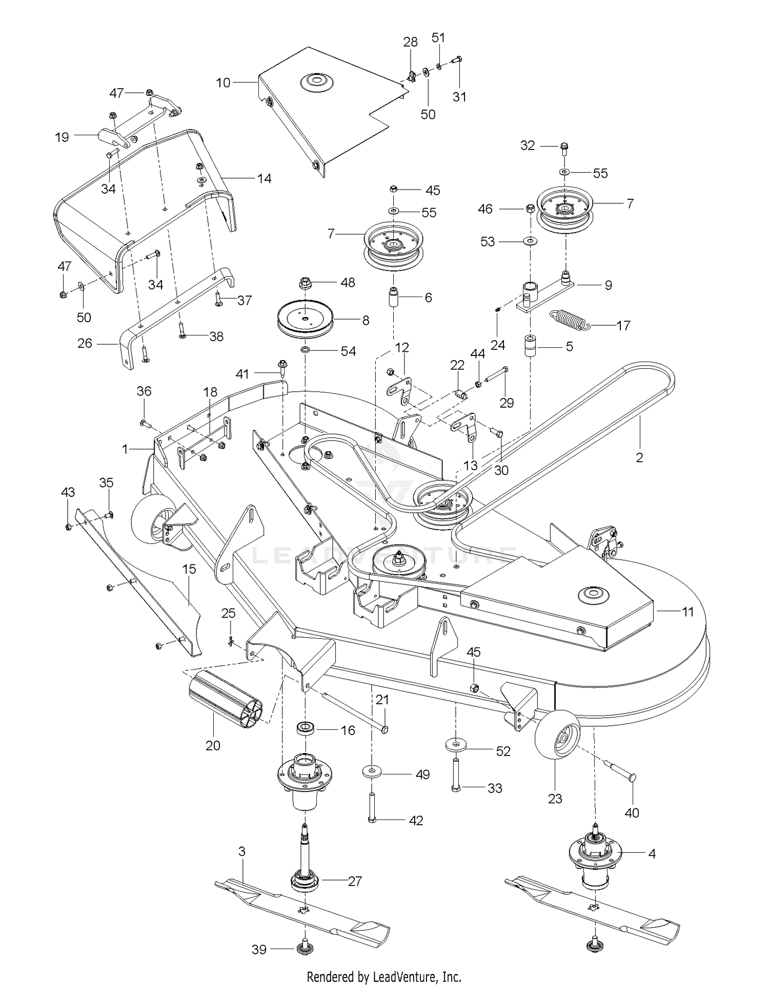 MOWER DECK / CUTTING DECK