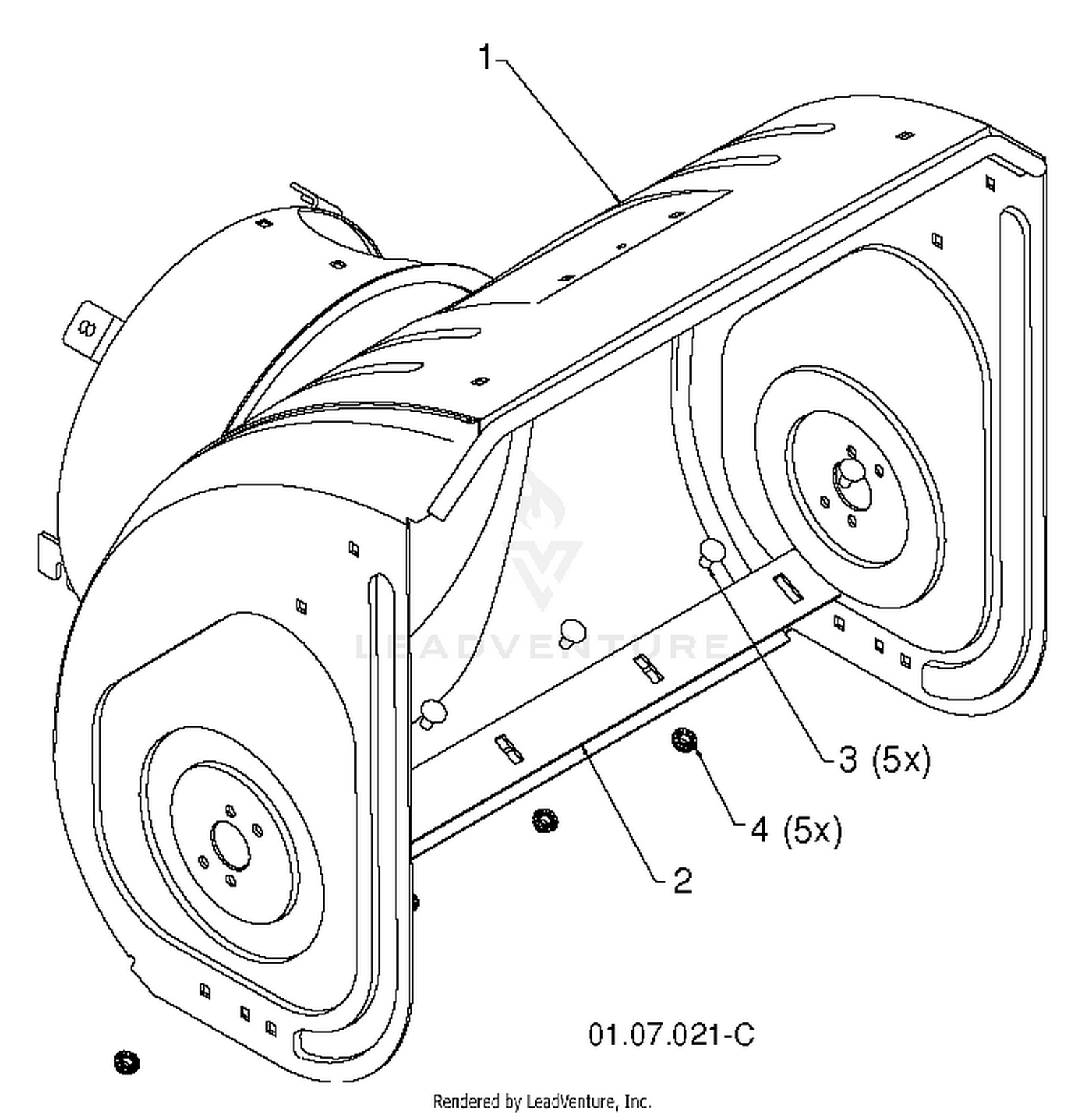 AUGER HOUSING & IMPELLER 3