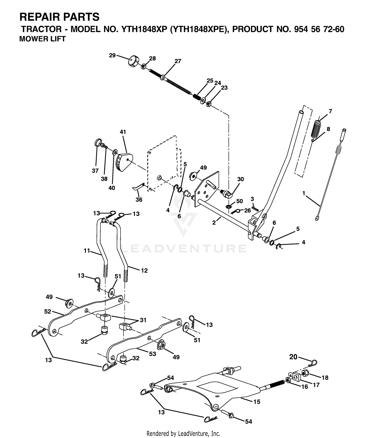 MOWER LIFT / DECK LIFT