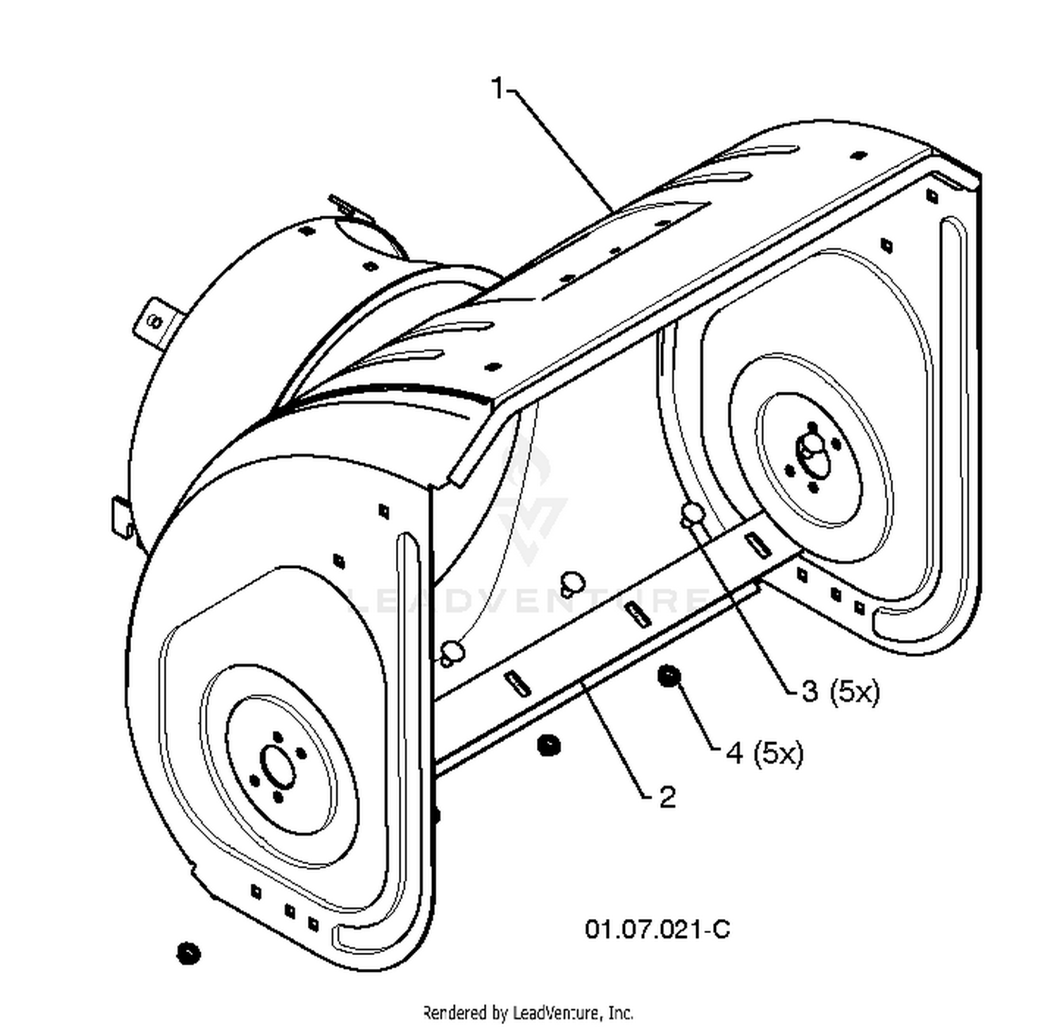 AUGER HOUSING & IMPELLER 5