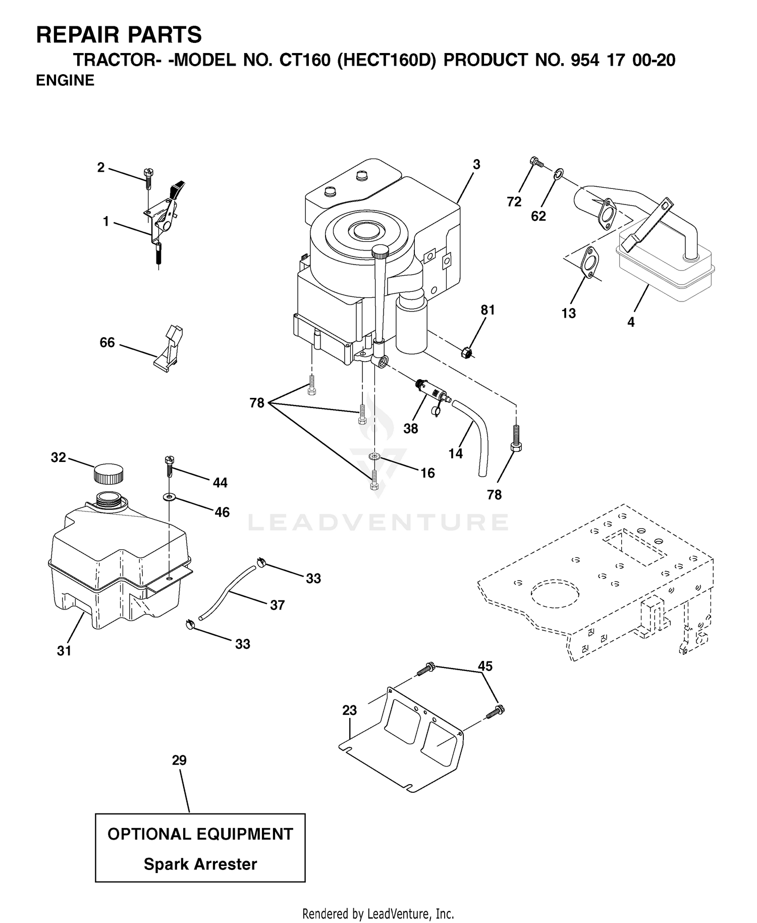 ENGINE & CUTTING EQUIPMENT
