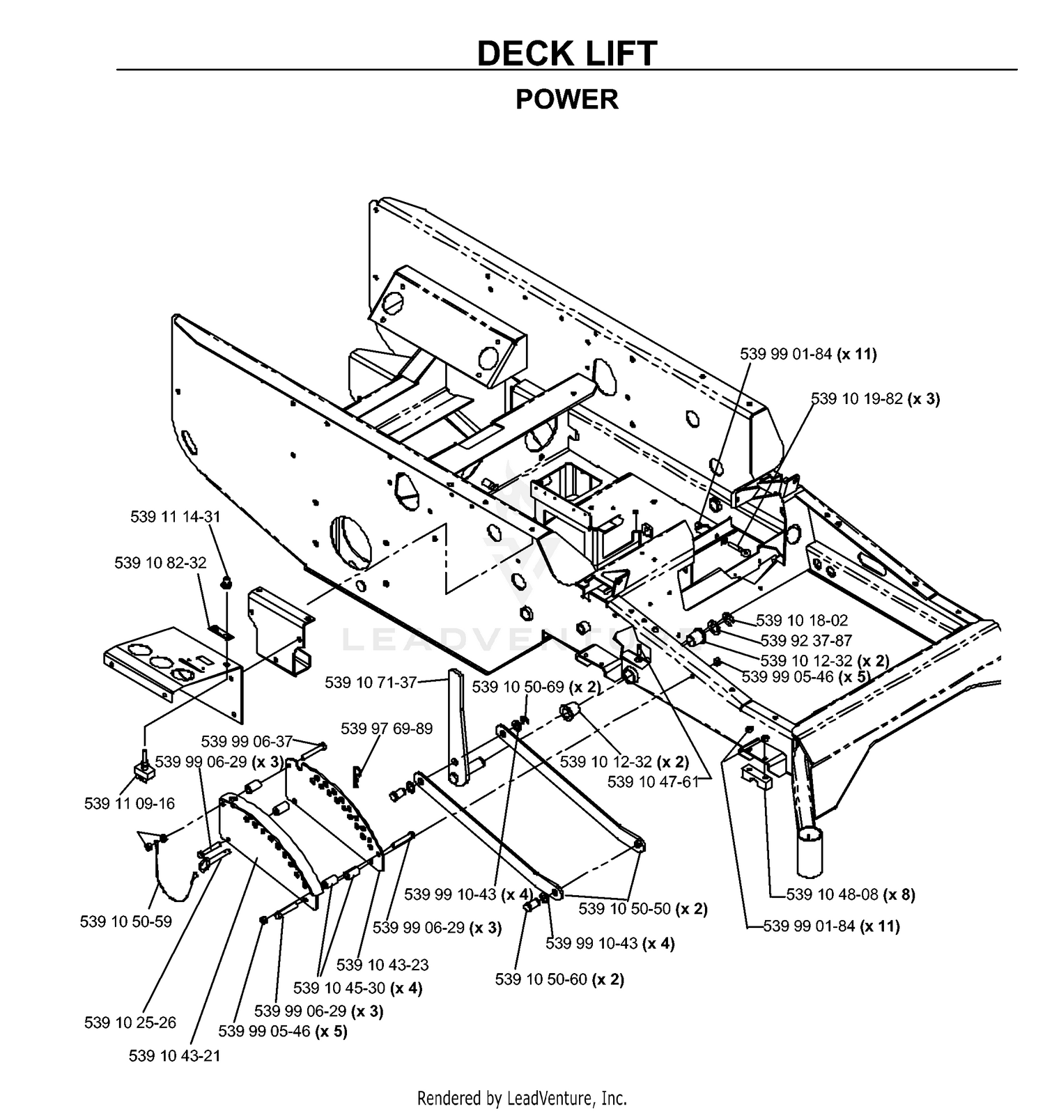 MOWER LIFT / DECK LIFT 2