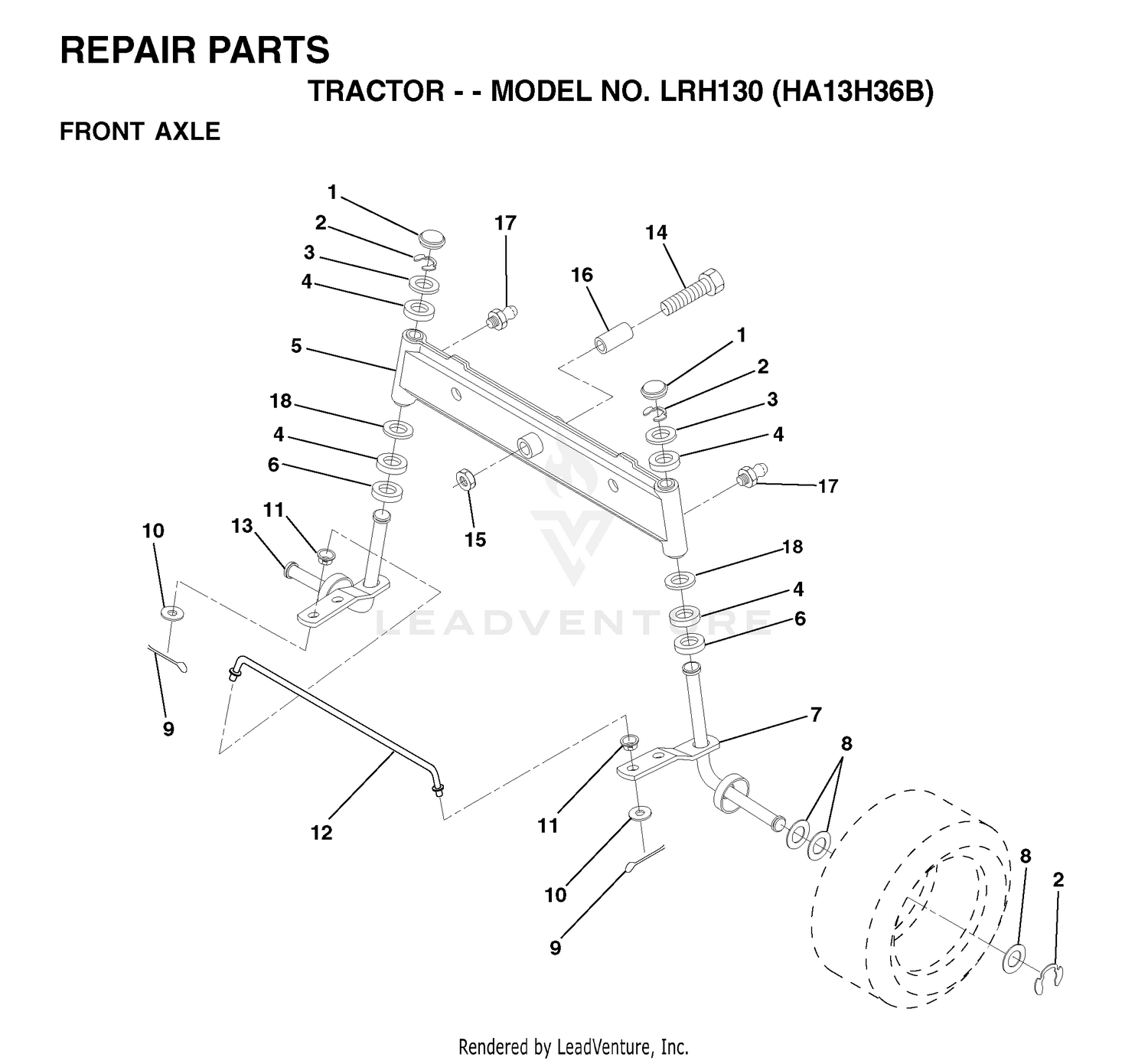 FRONT AXLE