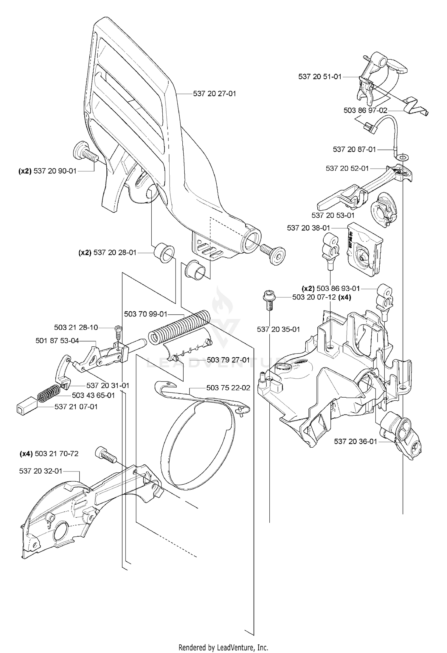 Chain Brake/ Throttle