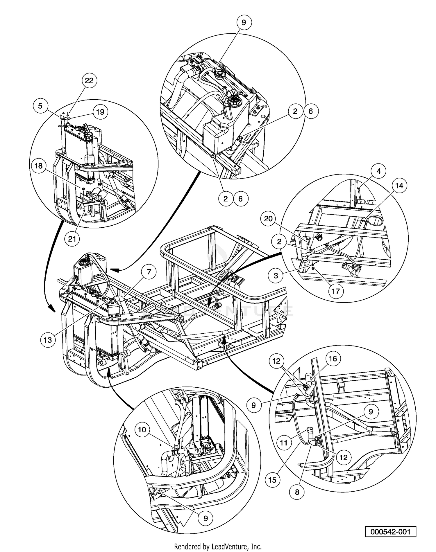 Cooling System Clamps, Hoses, and Hardware