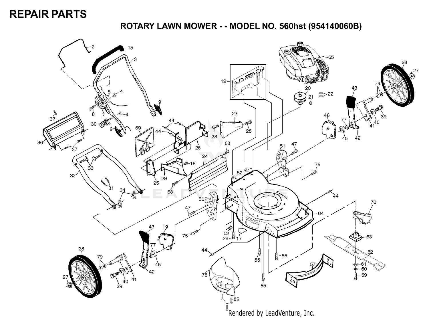 REPAIR PARTS