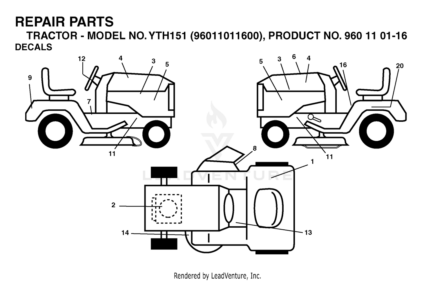 Assembly diagram