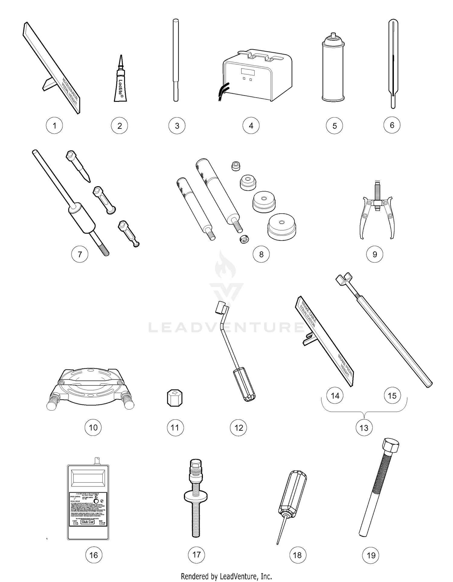 MAINTENANCE AND SERVICE TOOLS