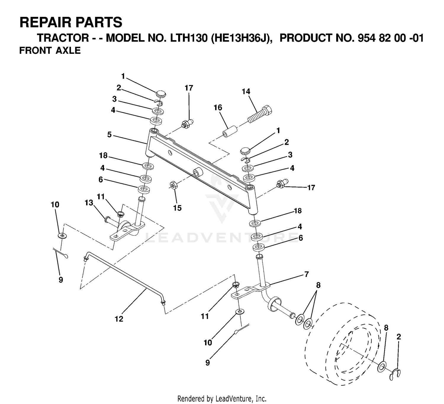 FRONT AXLE
