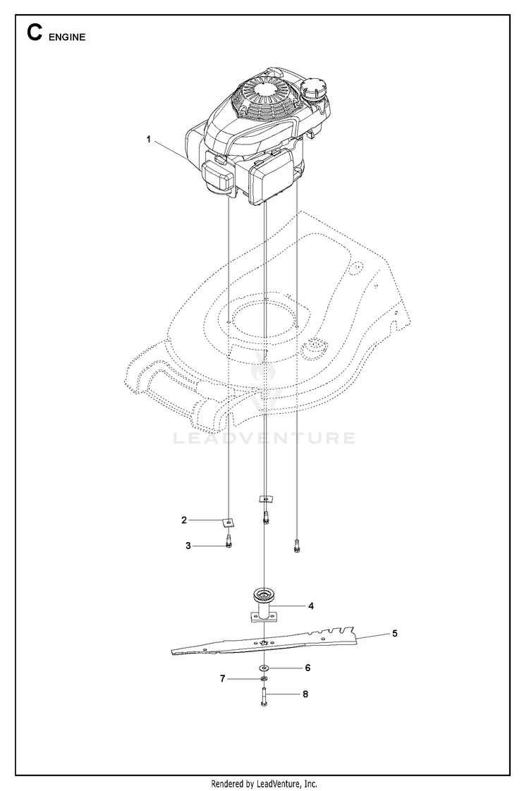 Husqvarna L 221A 96799300100 Walk Behind Mower Partswarehouse