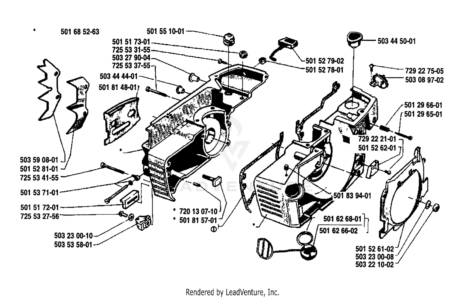 Crankcase/Tank Assembly
