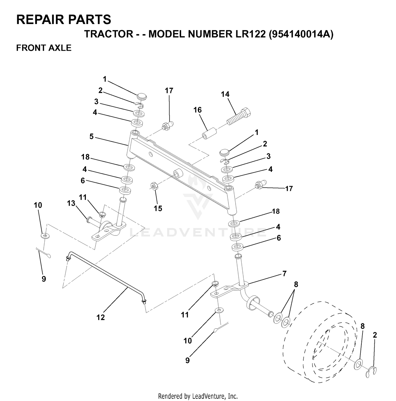 FRONT AXLE
