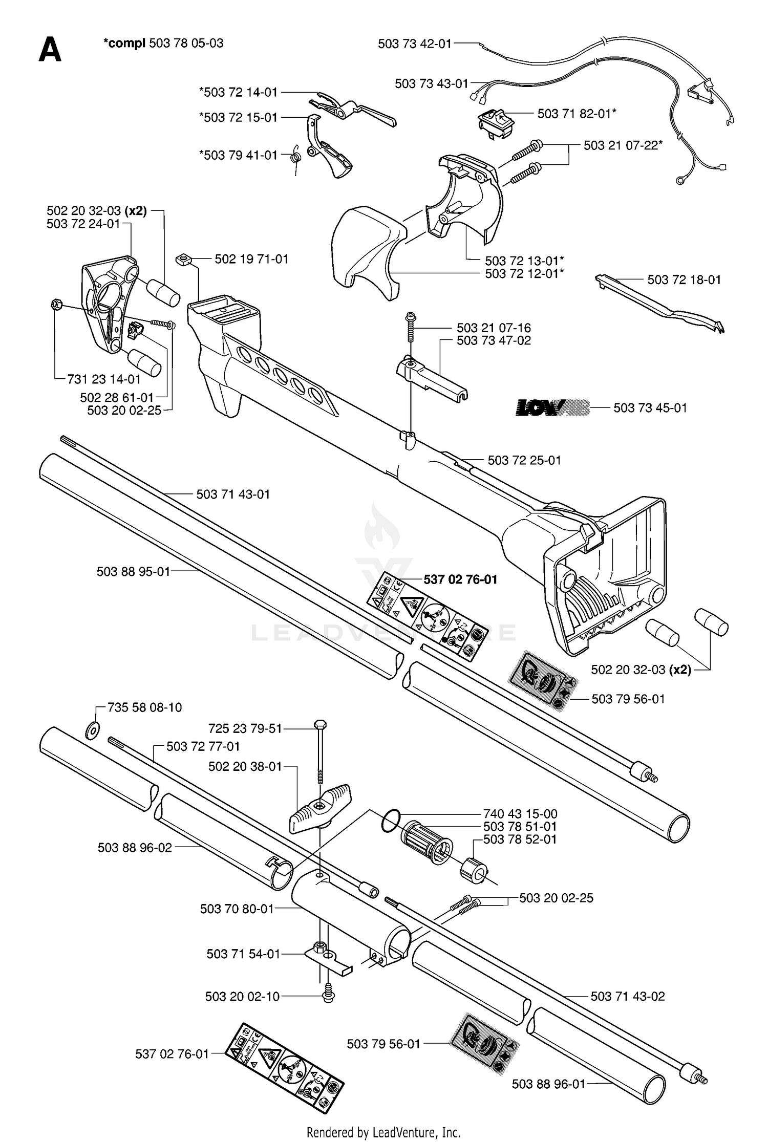 SHAFT & HANDLE