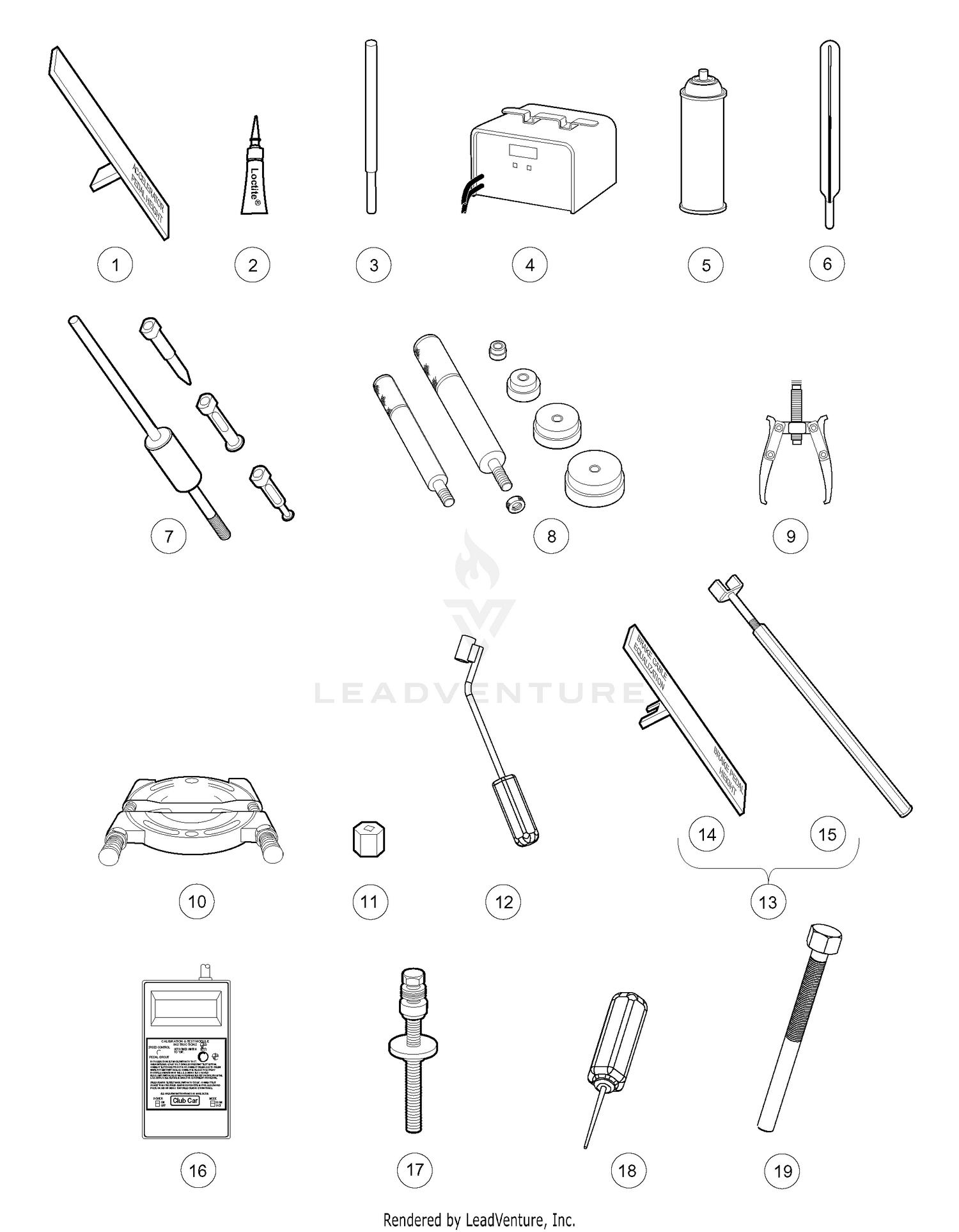 MAINTENANCE AND SERVICE TOOLS