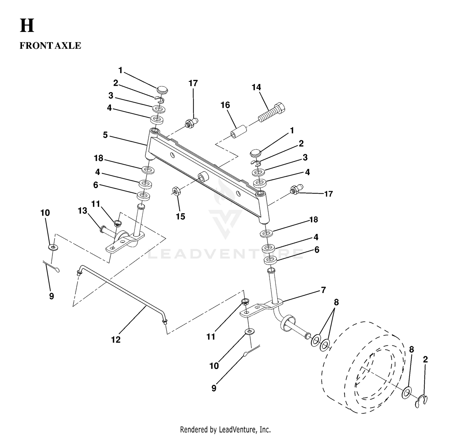 FRONT AXLE