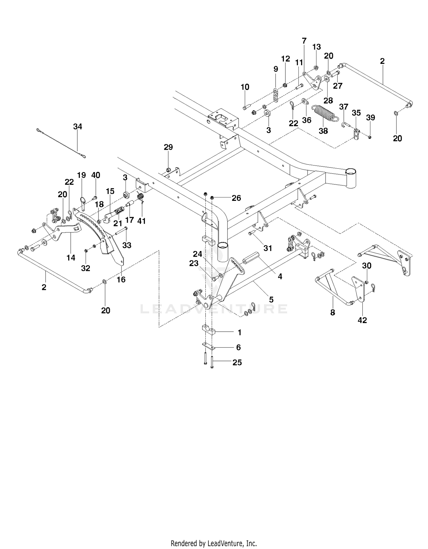MOWER LIFT / DECK LIFT