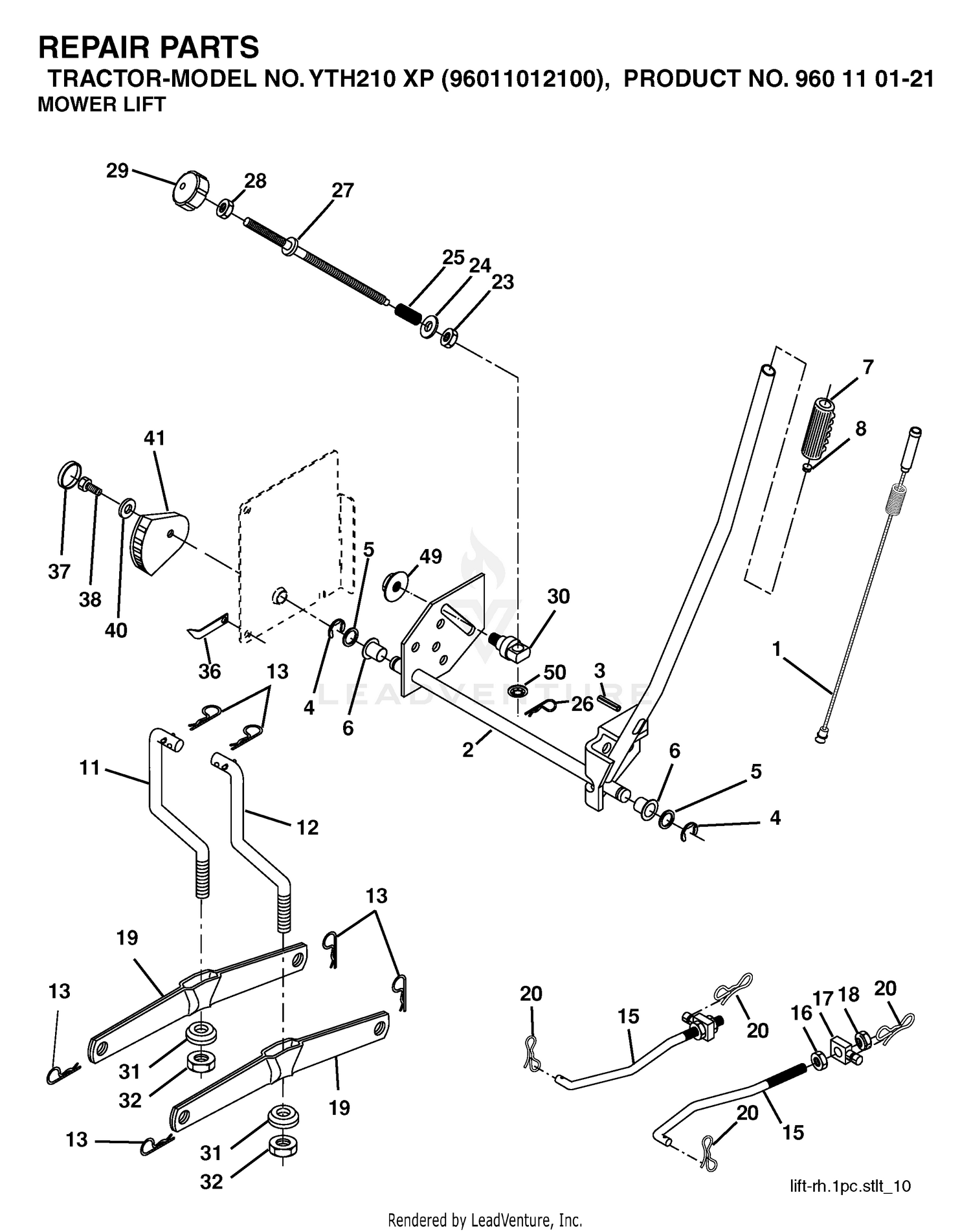 MOWER LIFT / DECK LIFT