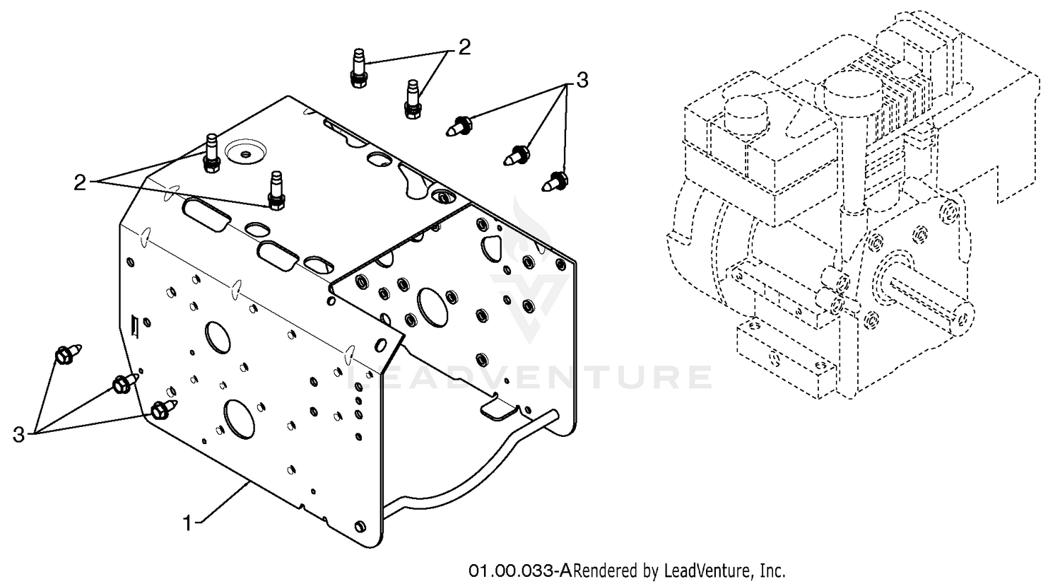 Chassis / Engine / Pulleys
