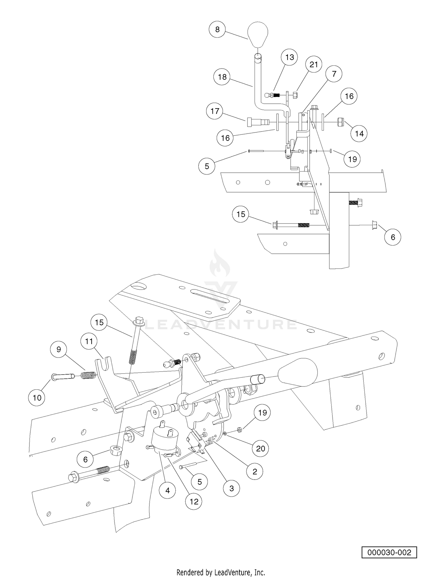 FORWARD/REVERSE SHIFTER ASSEMBLY