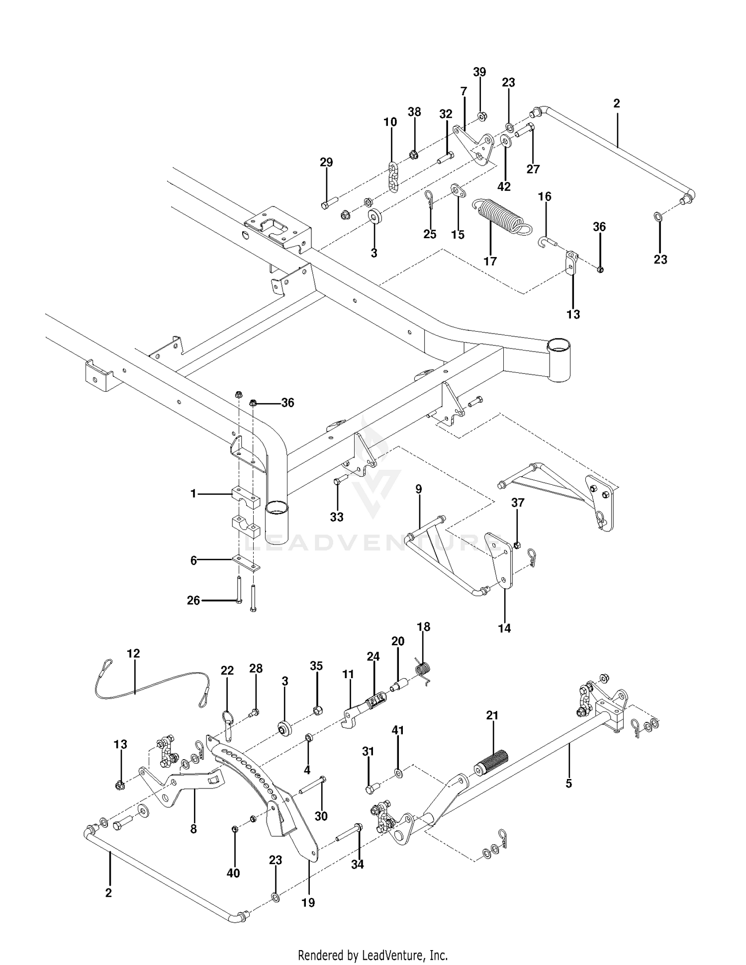 MOWER LIFT / DECK LIFT