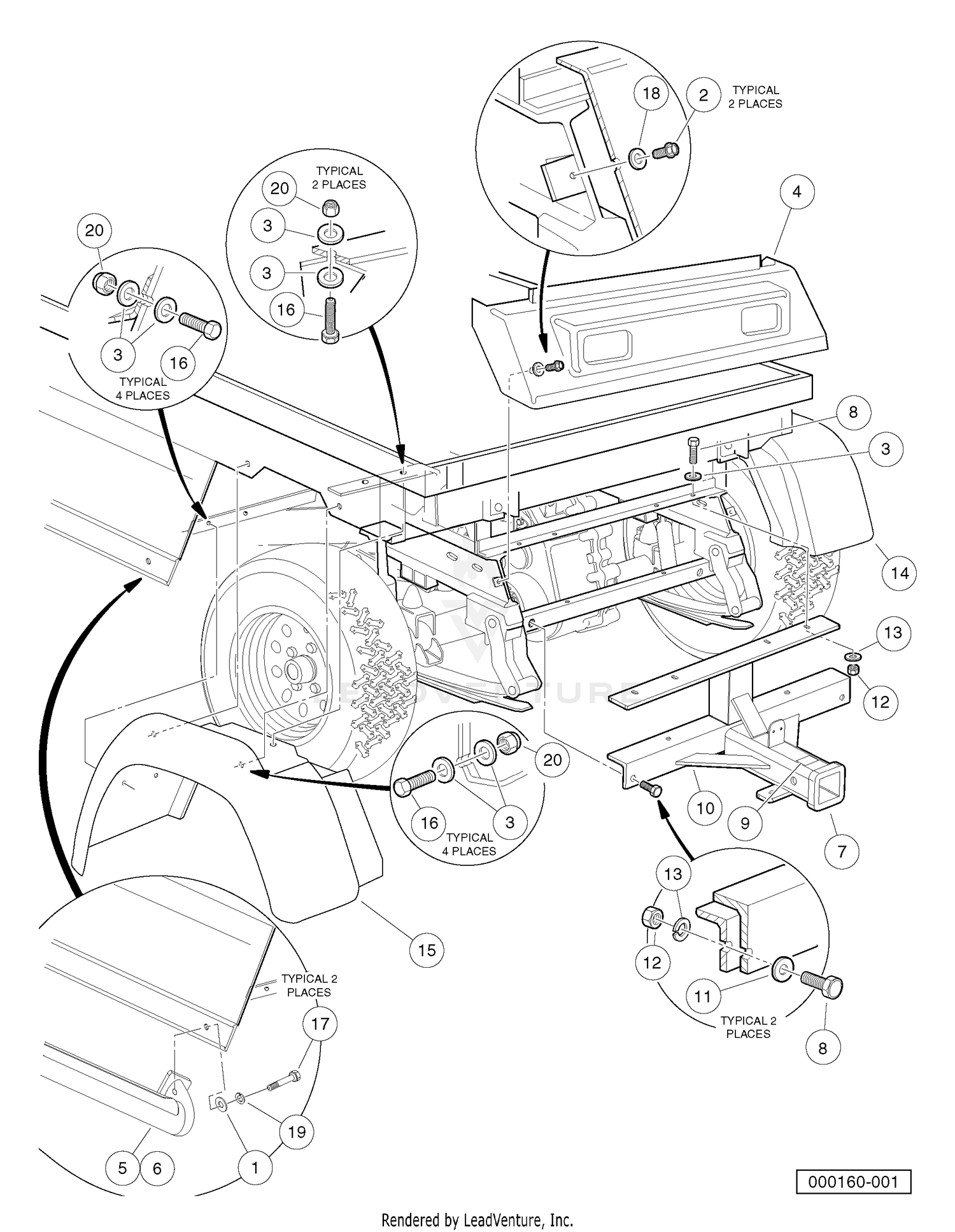 REAR BODY TRIM