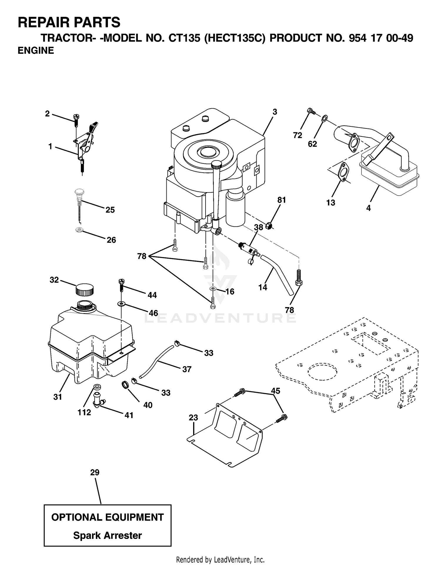 ENGINE & CUTTING EQUIPMENT