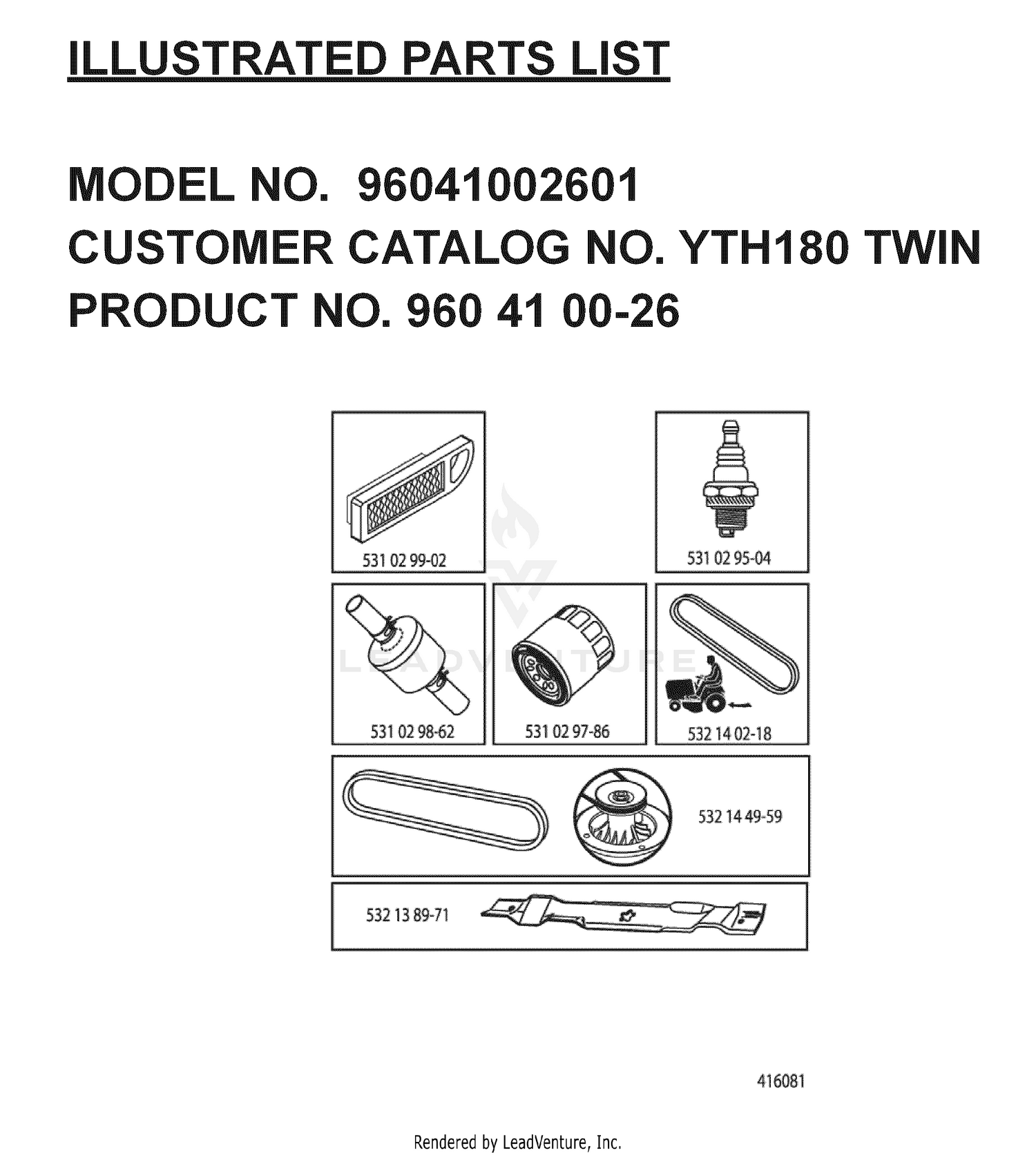 FREQUENTLY USED PARTS