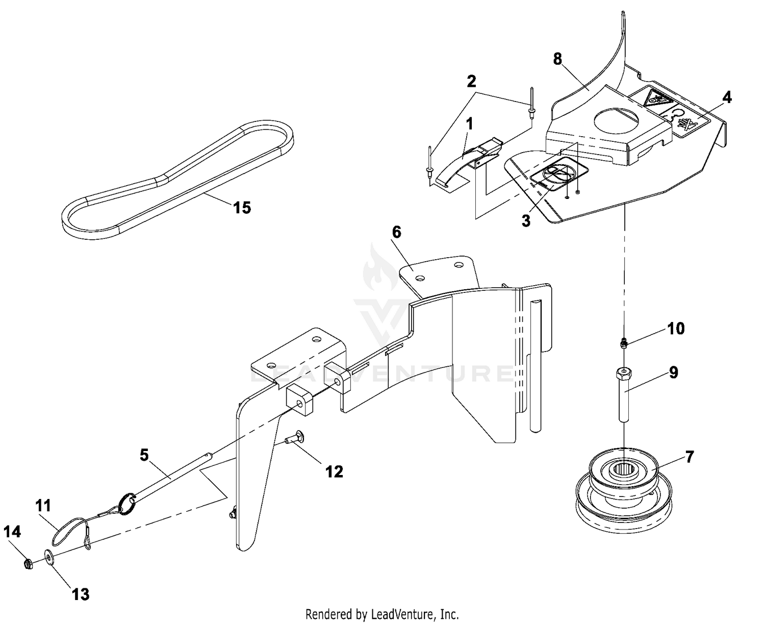 Drive Kit Assembly - 42" Deck