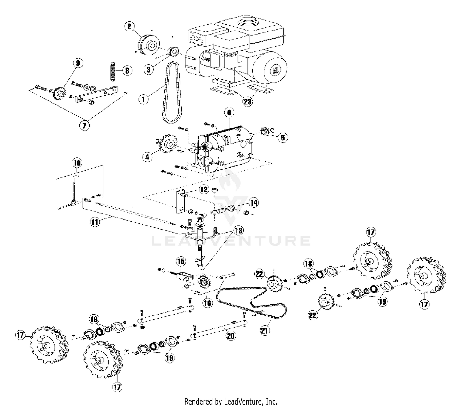 Power Train Assembly