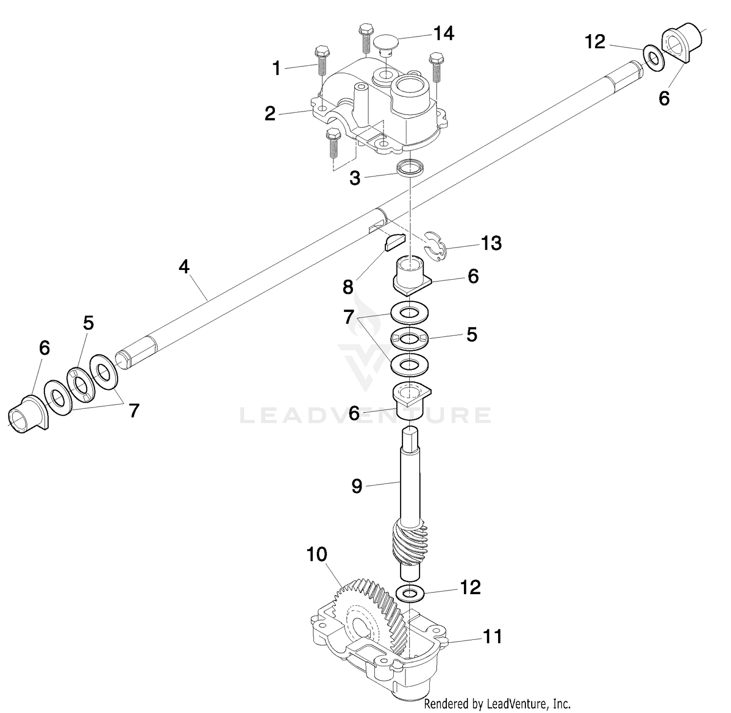 Gear Case Assembly