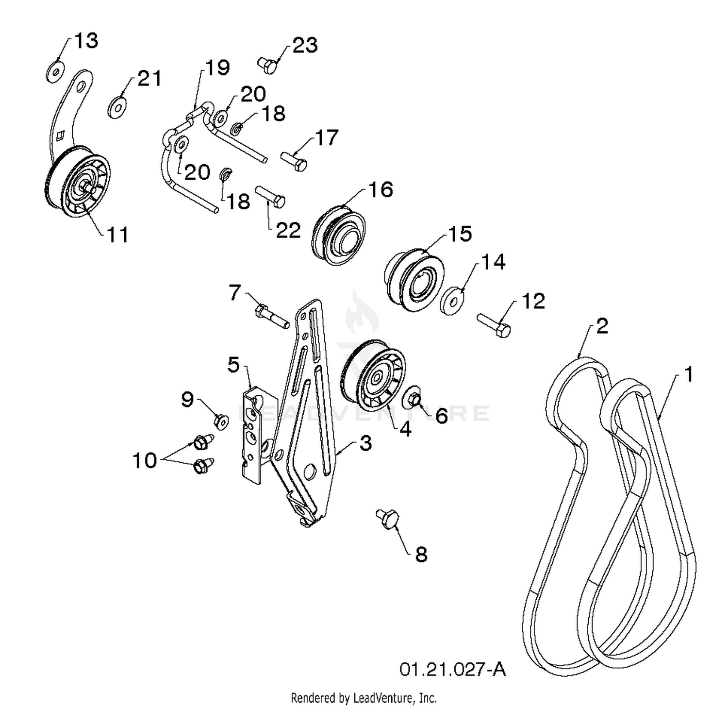 "CHASSIS, ENGINE & PULLEYS"
