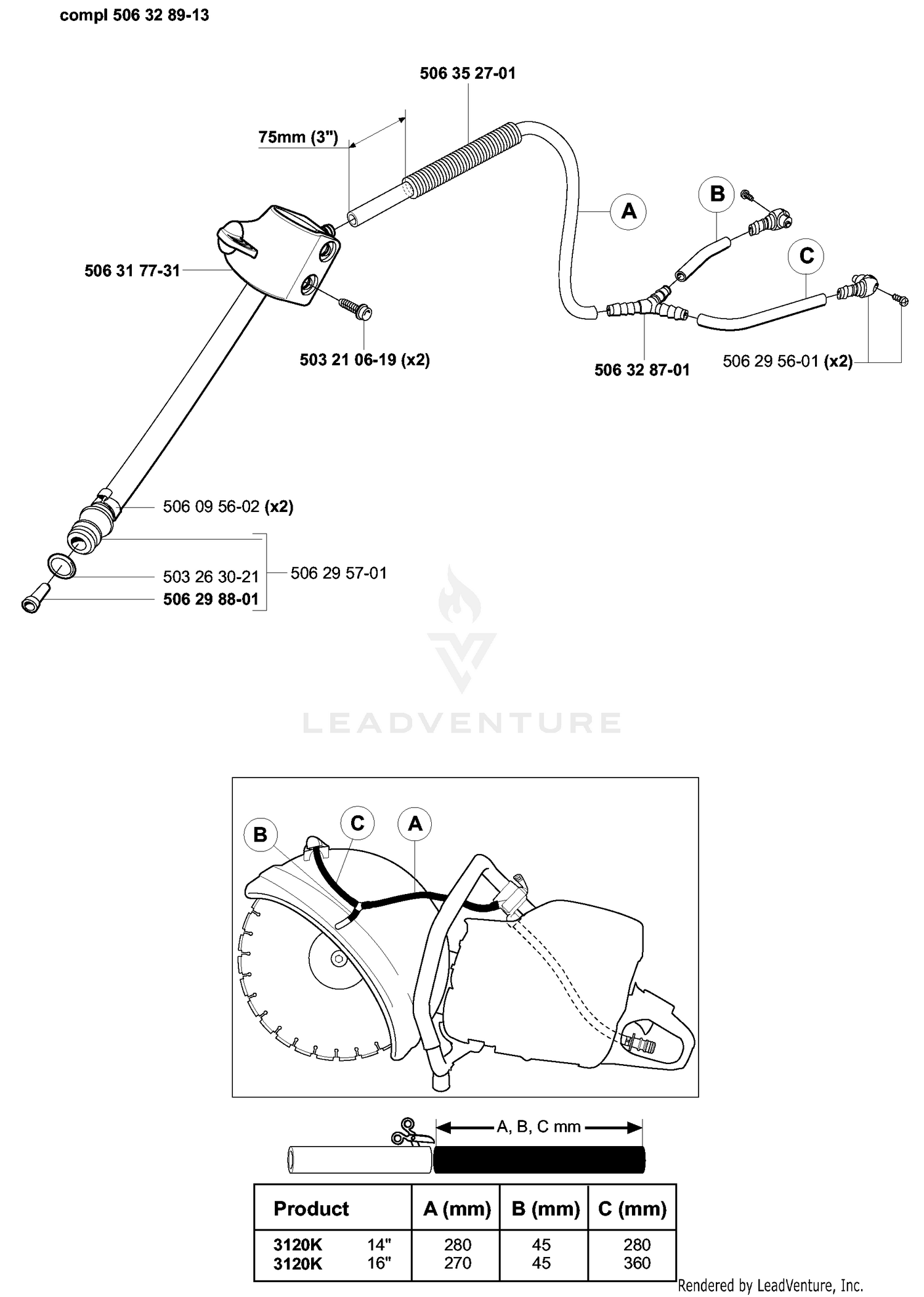 Wet Cutting Kit