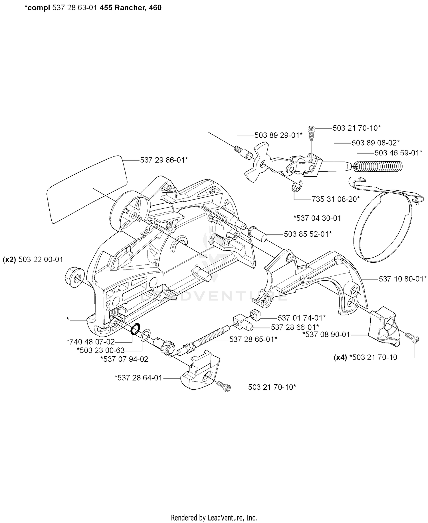 Chain Brake 455 Rancher, 460