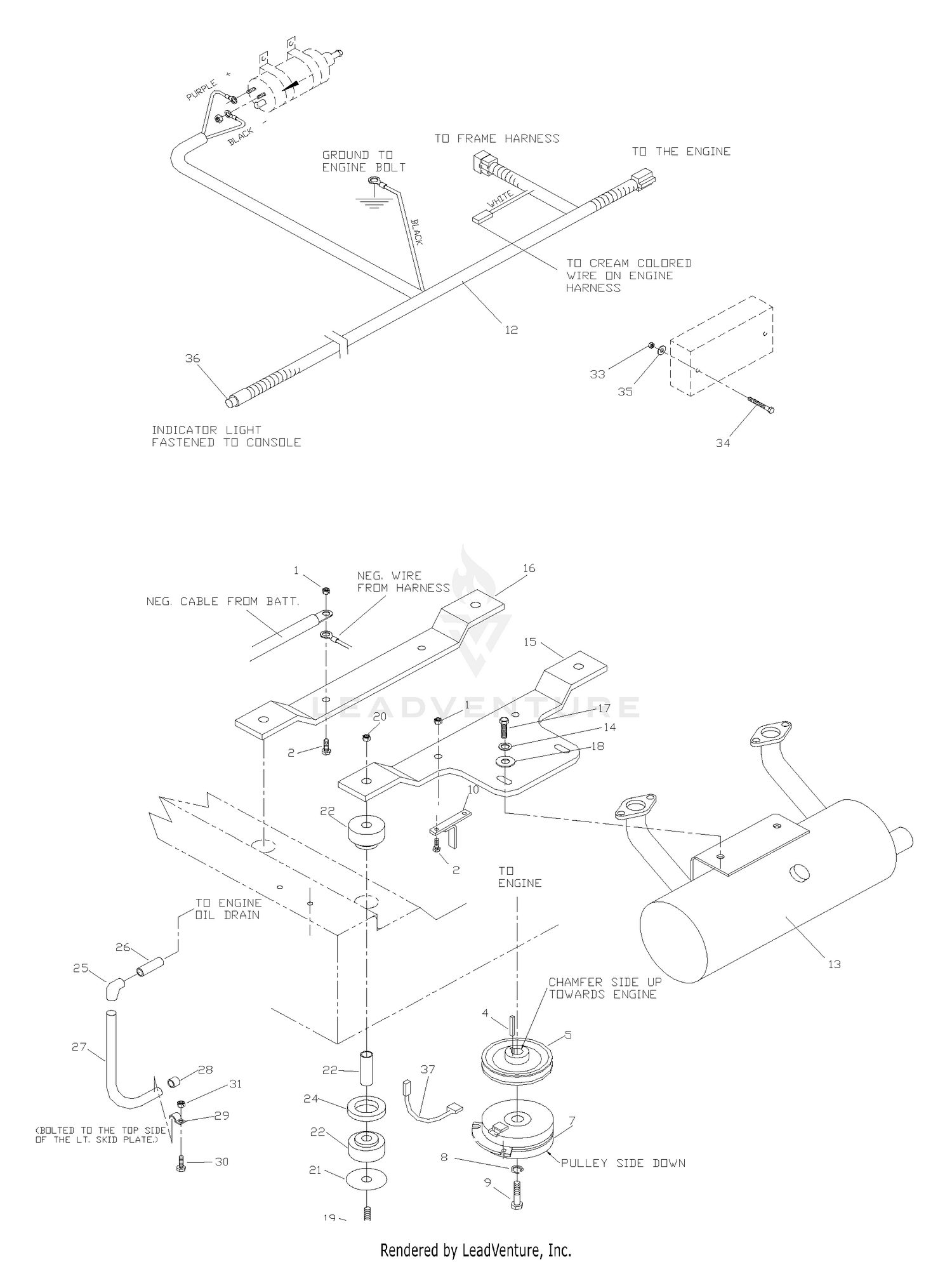 EFI Engine Assembly