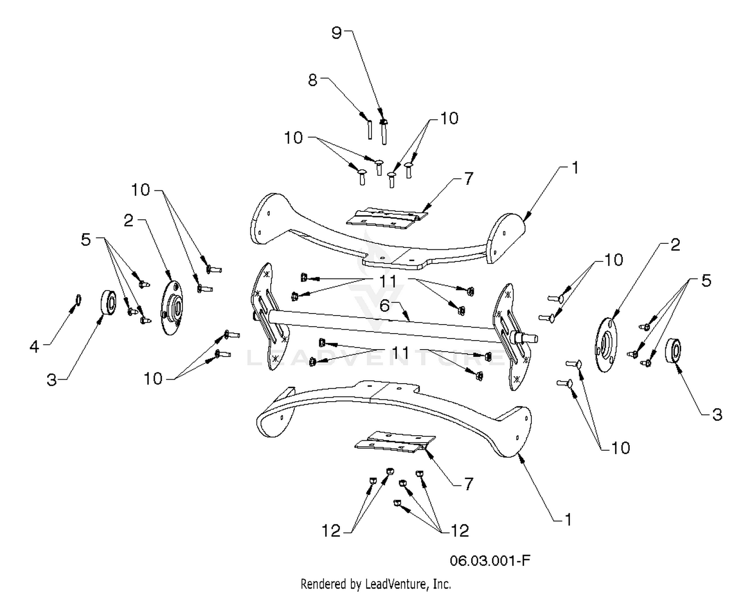 AUGER HOUSING & IMPELLER