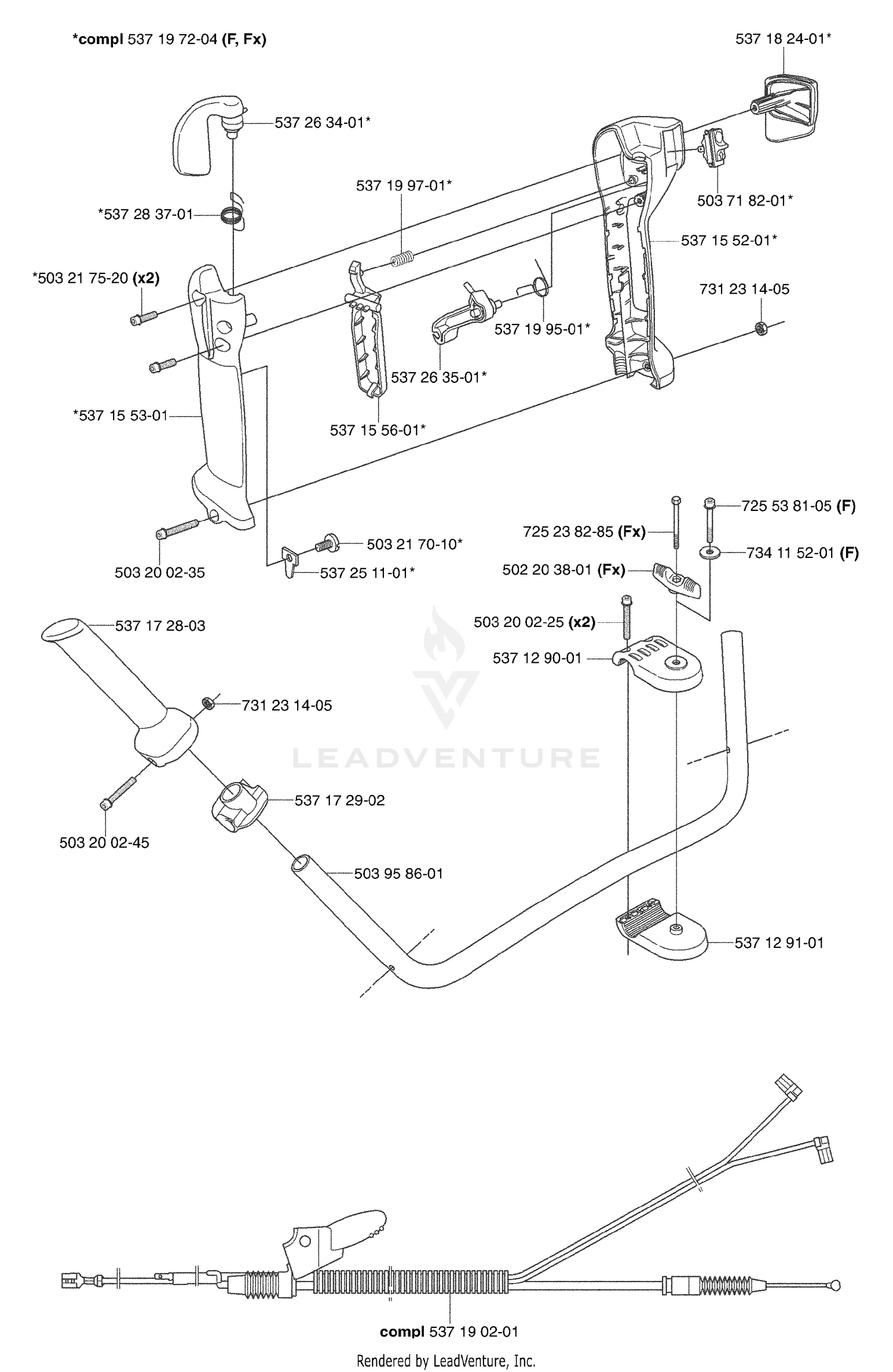 Throttle / Handle
