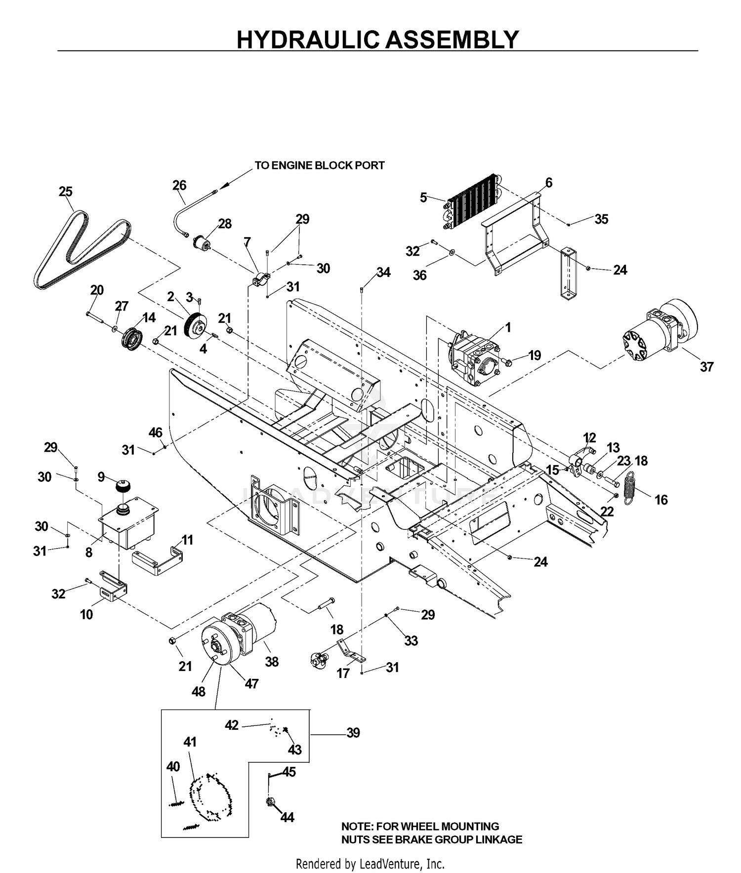 HYDRAULIC PUMP - MOTOR 2