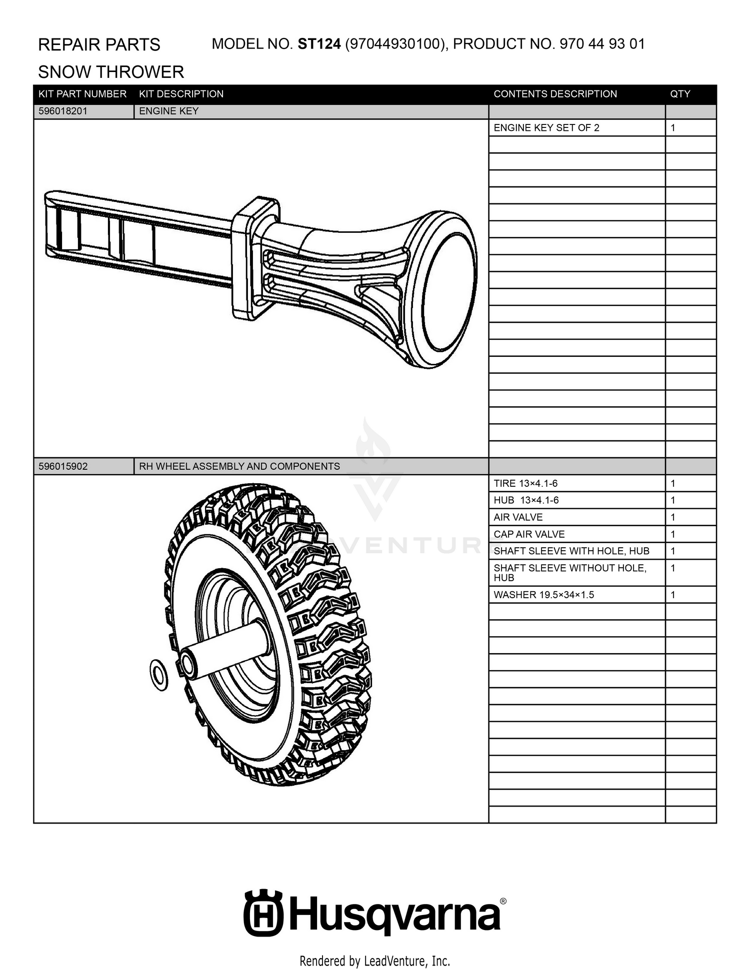 REPAIR PARTS 9